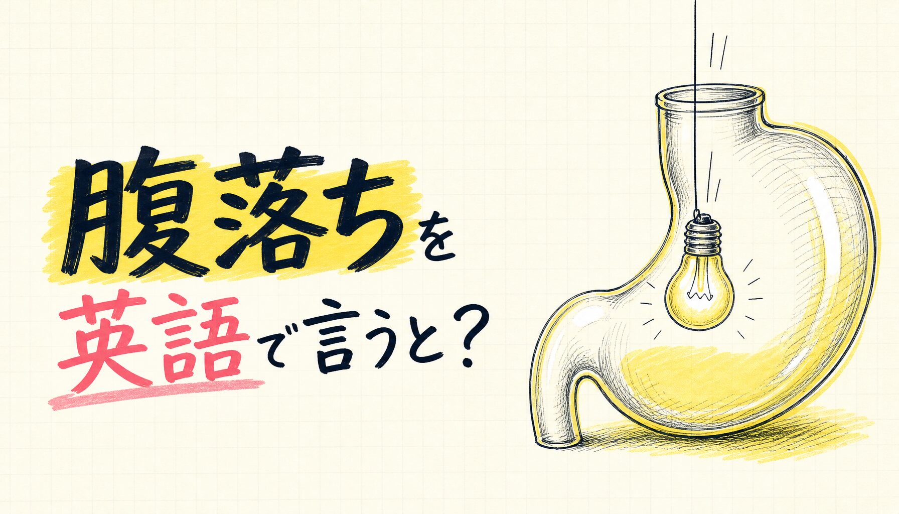 腹落ちを英語で言うと？ - サムネイル画像